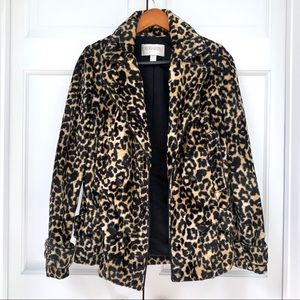 Rodarte for Target Leopard Fabric Coat